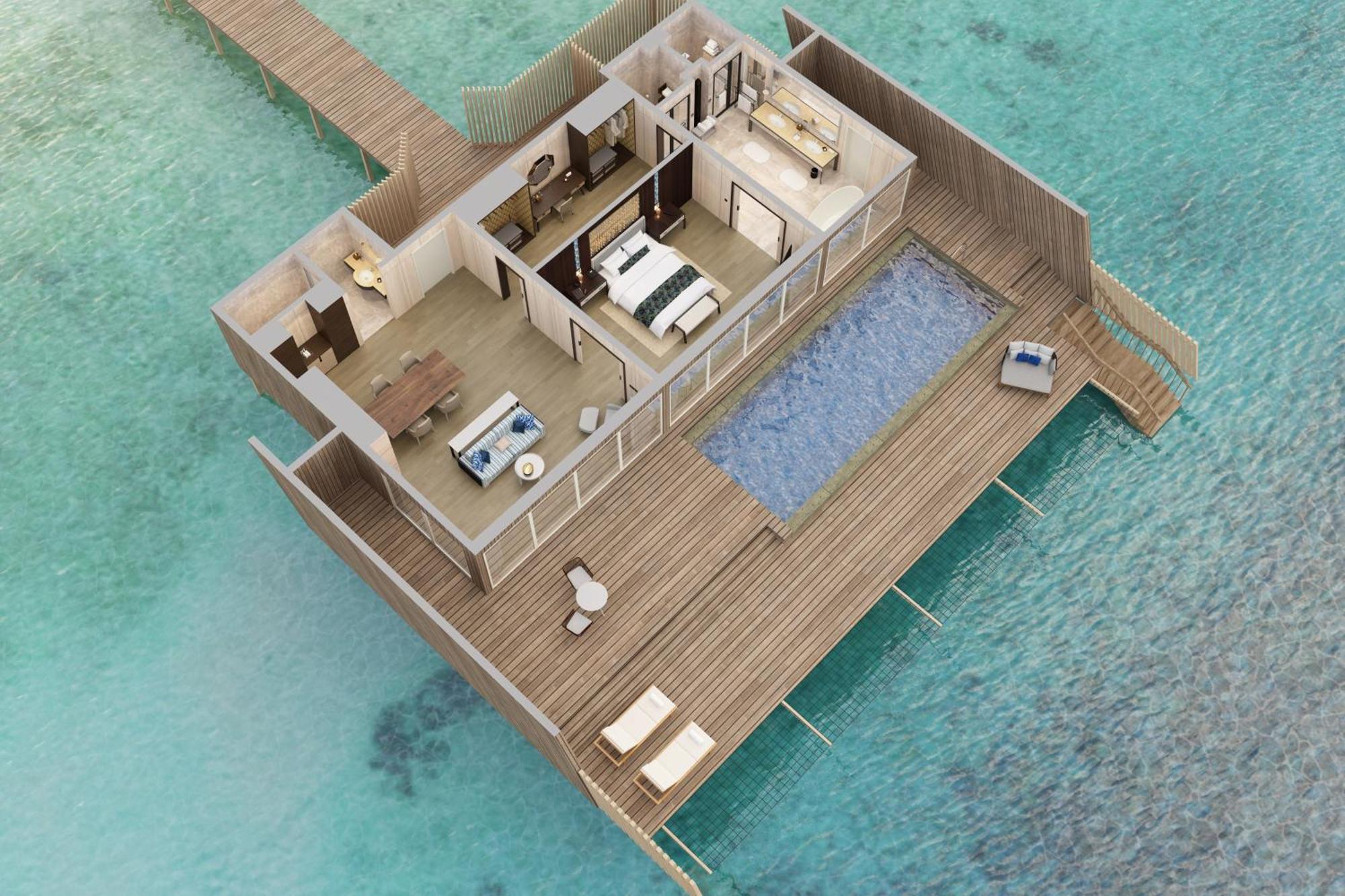 The St. Regis Maldives Vommuli Resort Hulhudheli Exterior foto